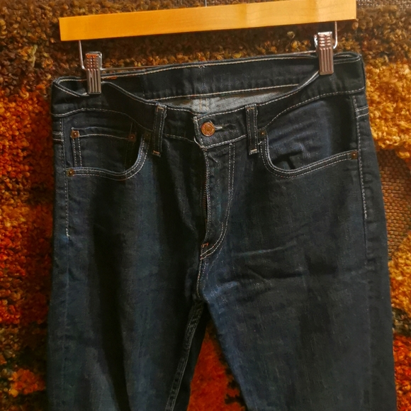 Dark Levi's Strauss boot cut jeans classic - Picture 4 of 6
